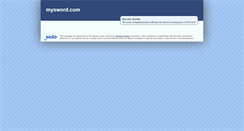 Desktop Screenshot of mysword.com